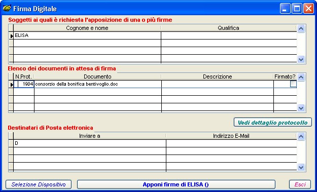 maschera firma digitale